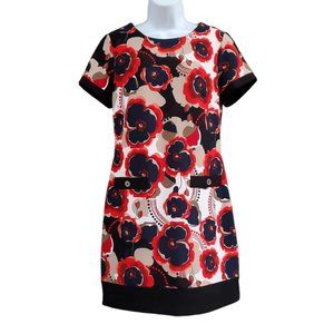 TOMMY HILFIGER Floral Faux Pocket Dress